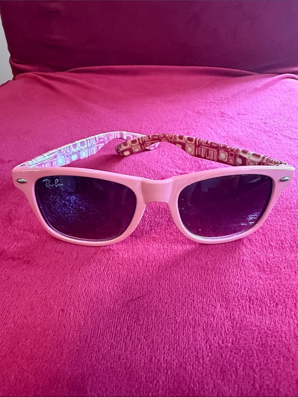 Ray-Ban Kids Coral Pink Sunglasses